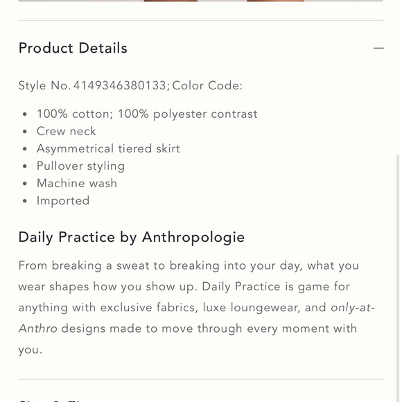 Anthropologie Daily Practice White 74 Varsity Sleeveless Midi Tank Dress - Picture 2 of 3